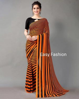 Digital Print Saree